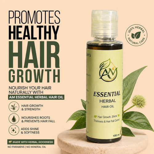 AM Essential Herbal Hair Oil — 100ml