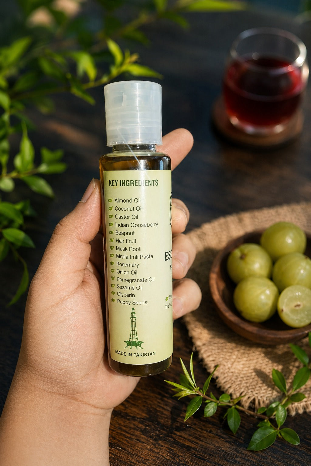 Family Bundle — 200ml + 100ml Hair Oil Combo